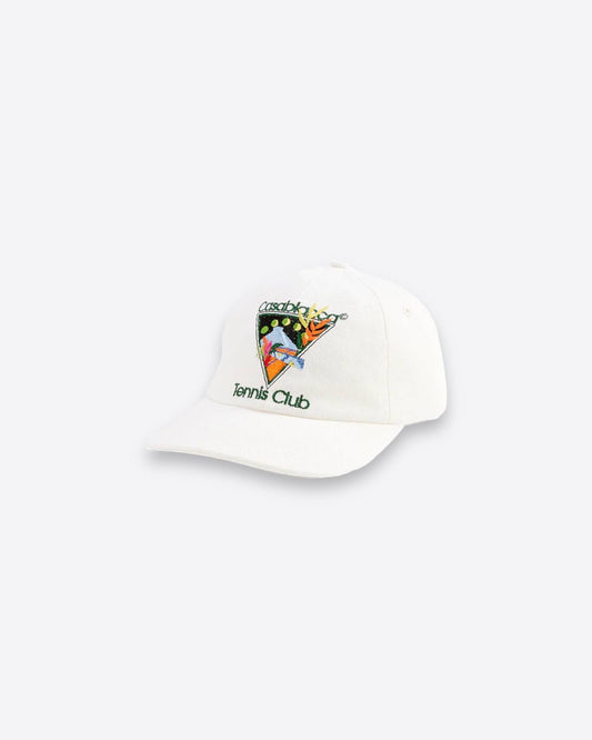 Casablanca Off-White Tennis Club Icon Cap