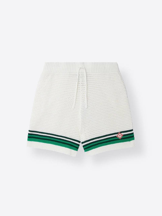 Casablanca Tennis Crochet Shorts 