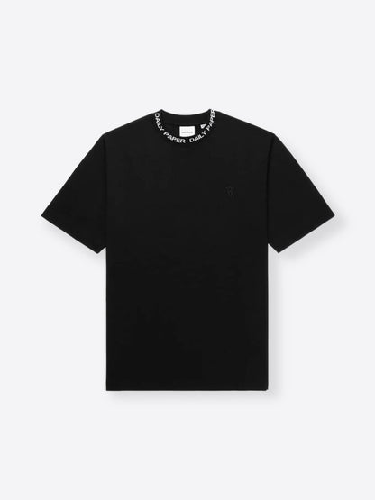 Daily Paper Black Erib T-Shirt SS23