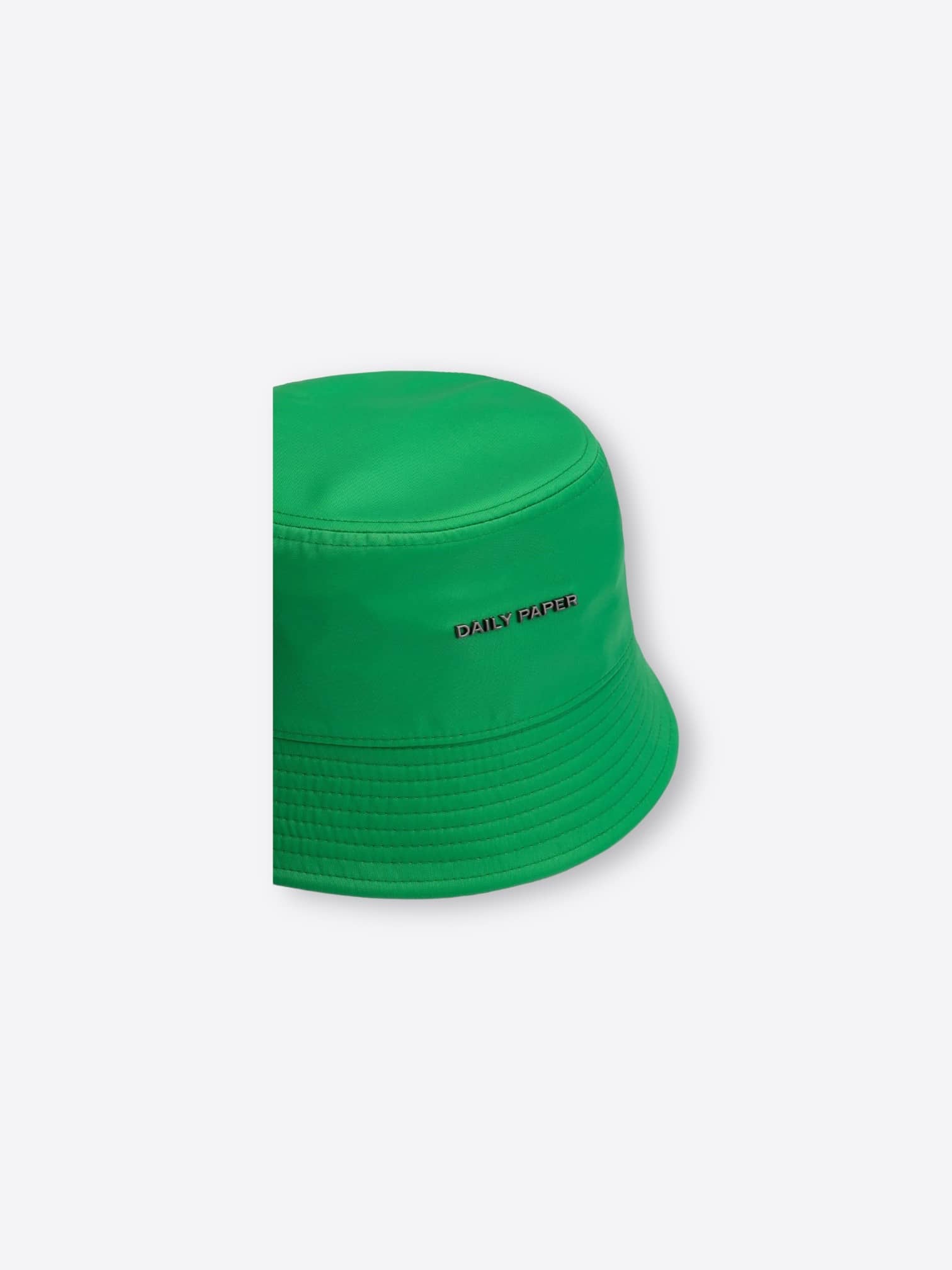 Daily Paper Green Nylon Bucket Hat SS23