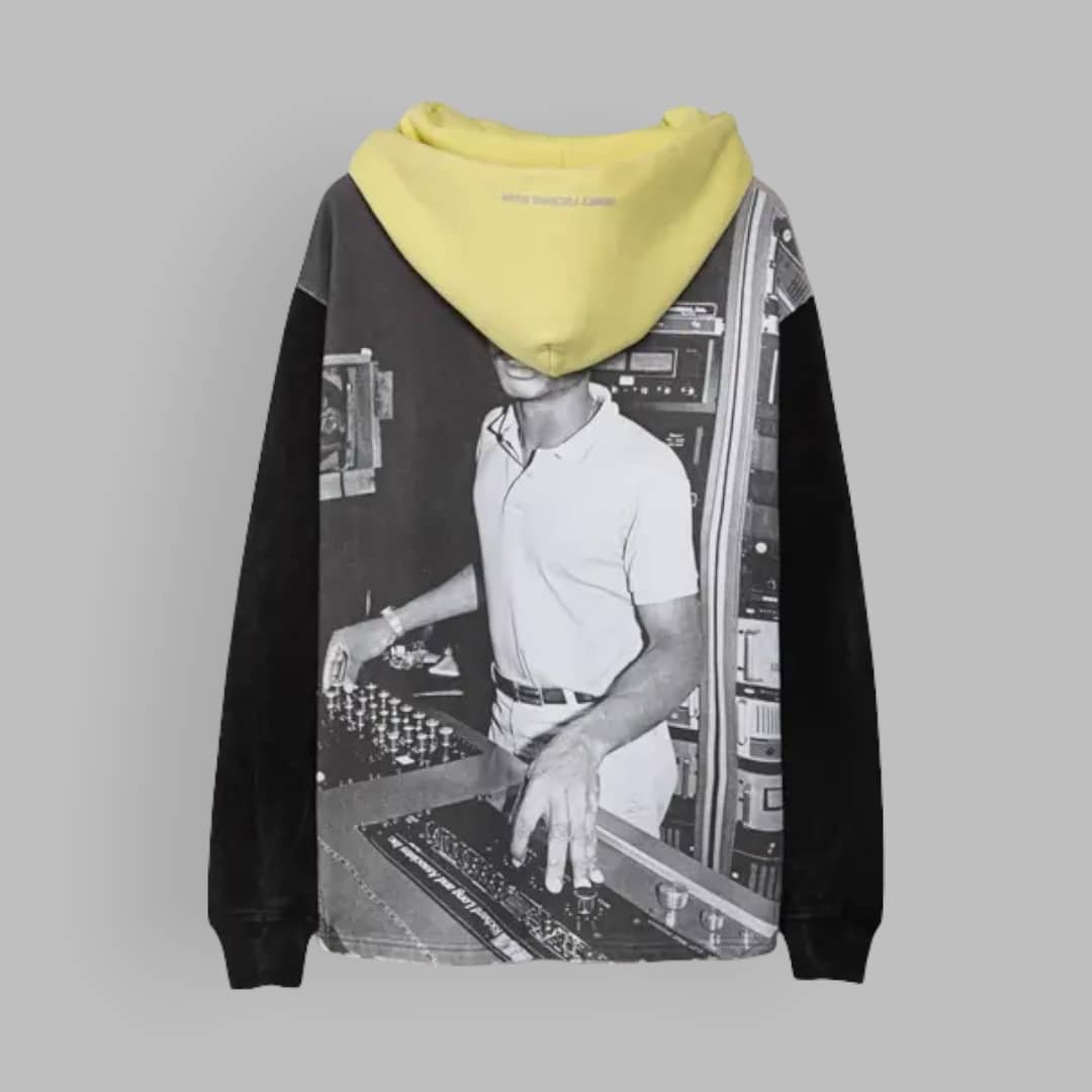 Honey Fucking Dijon Colour-Block Hoodie