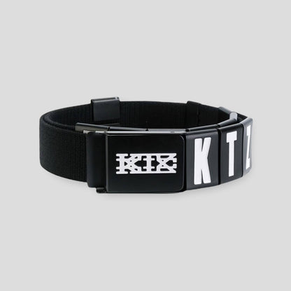 Ktz Black Metal Block Belt