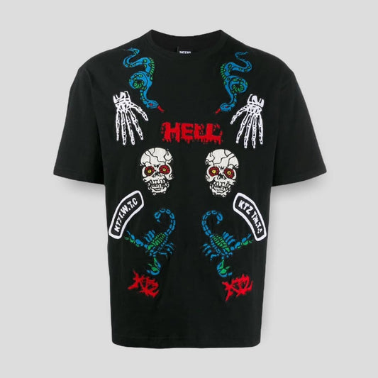 Ktz Monster Embroidered T-shirt