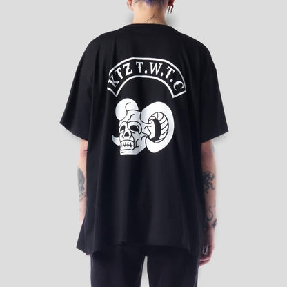 Ktz Ram Skull Printed T-shirt