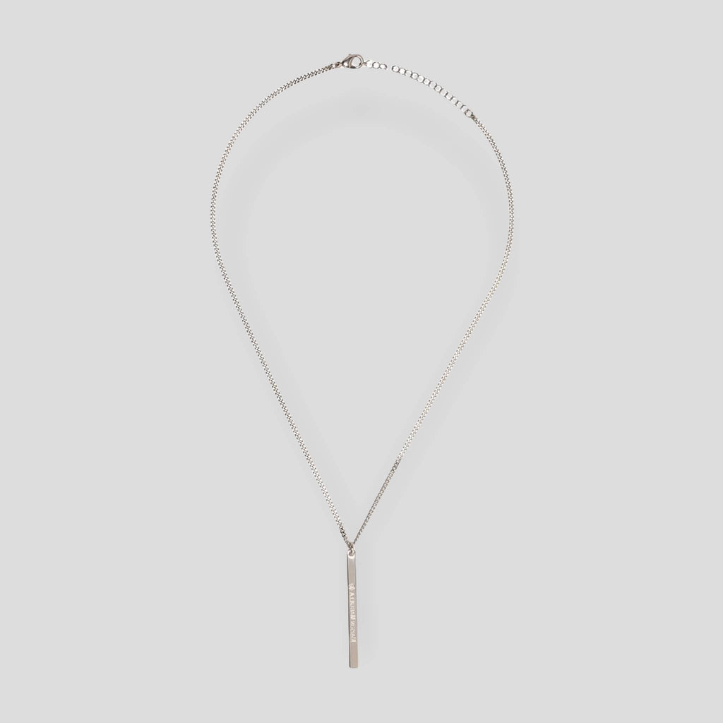 Logo Tab Chain Necklace