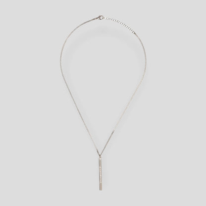 Logo Tab Chain Necklace