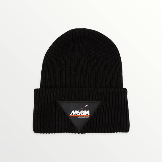 Wool Beanie With Logo