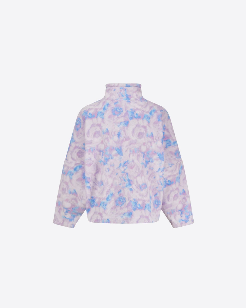 Floral Lilac Batwing Fleece