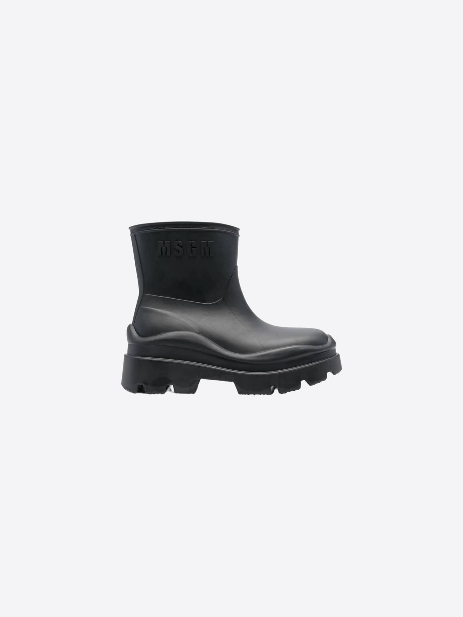 MSGM Black Supergomma Boots