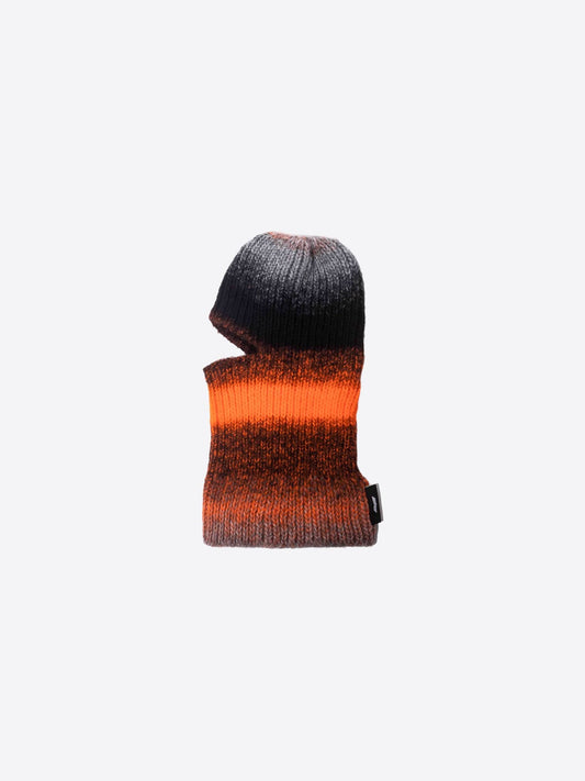 Multicolour Ribbed Virgin-Wool Balaclava