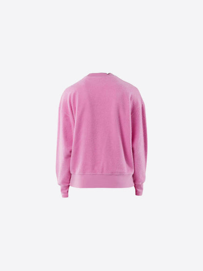 sudadera con micrologo arcoíris