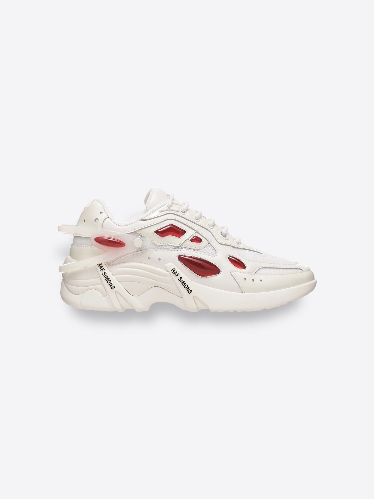 Raf Simons Cyclon-21 Sneakers SS23 Red Off-white