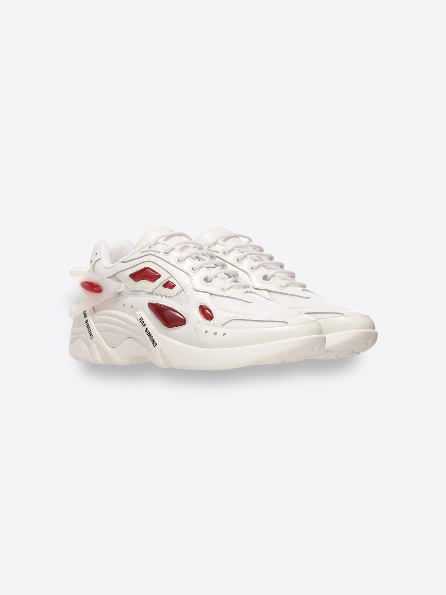 Raf Simons Cyclon-21 Sneakers SS23 Red Off-white