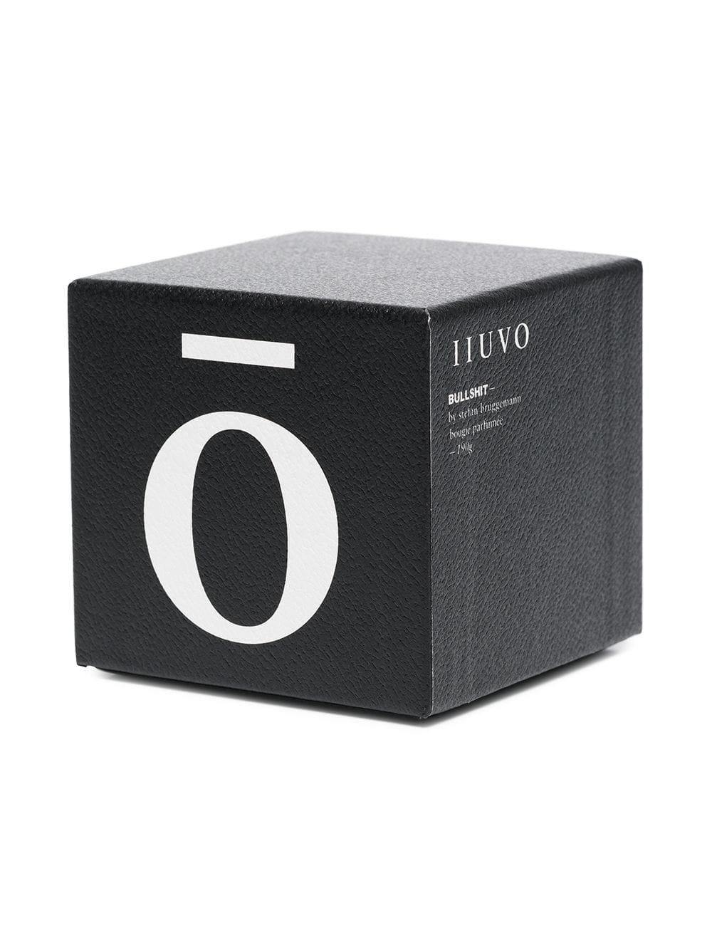 Product box packaging for the Bullshit scented candle.